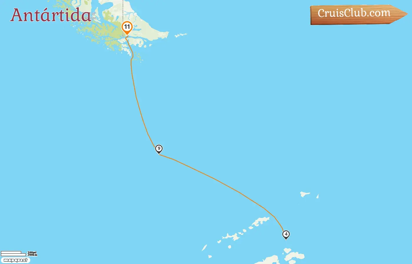 Cruzeiro na Antártida saindo de Ushuaia a bordo do navio Le Boréal com visitas à Argentina por 11 dias