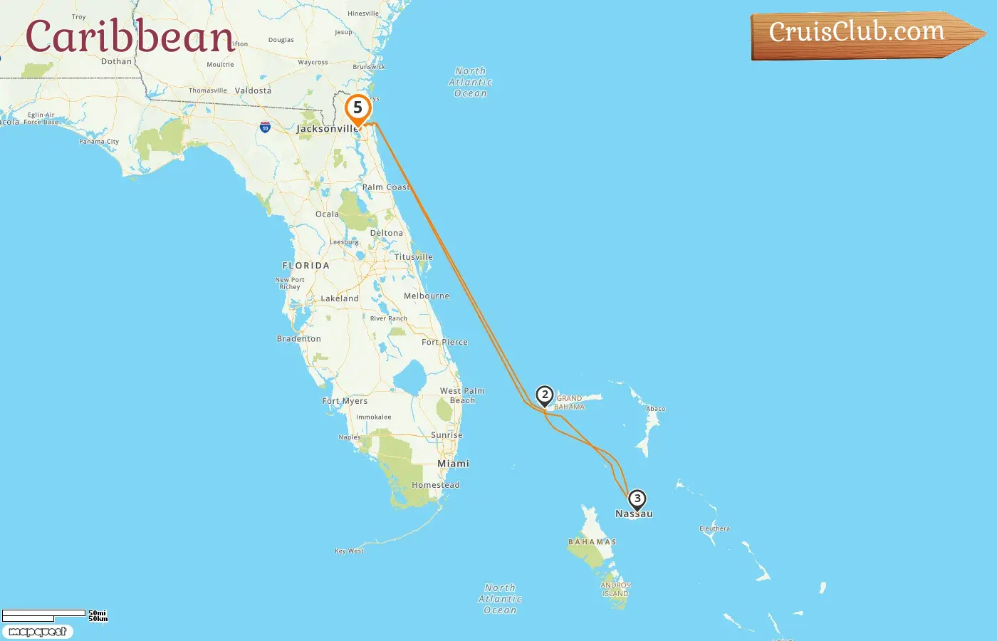 Caribbean cruise from Jacksonville