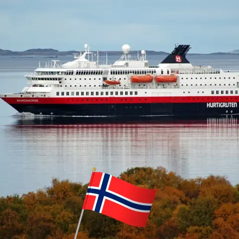Cruzeiro no Norte da Montanhas a Kirkenes a bordo do navio Nordnorge com visitas à Noruega por 7 dias