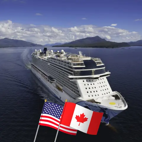 Croisière en Alaska depuis Seattle à bord du navire Norwegian Bliss avec escales aux USA et au Canada pendant 8 jours