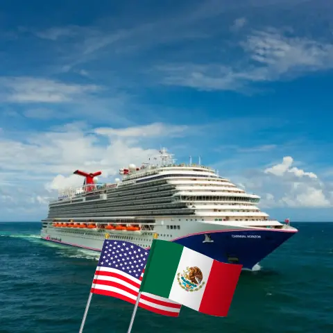 Cruzeiro no Caribe Ocidental a partir de Miami a bordo do navio Carnival Horizon com visitas aos EUA, Jamaica, Ilhas Cayman e México por 7 dias