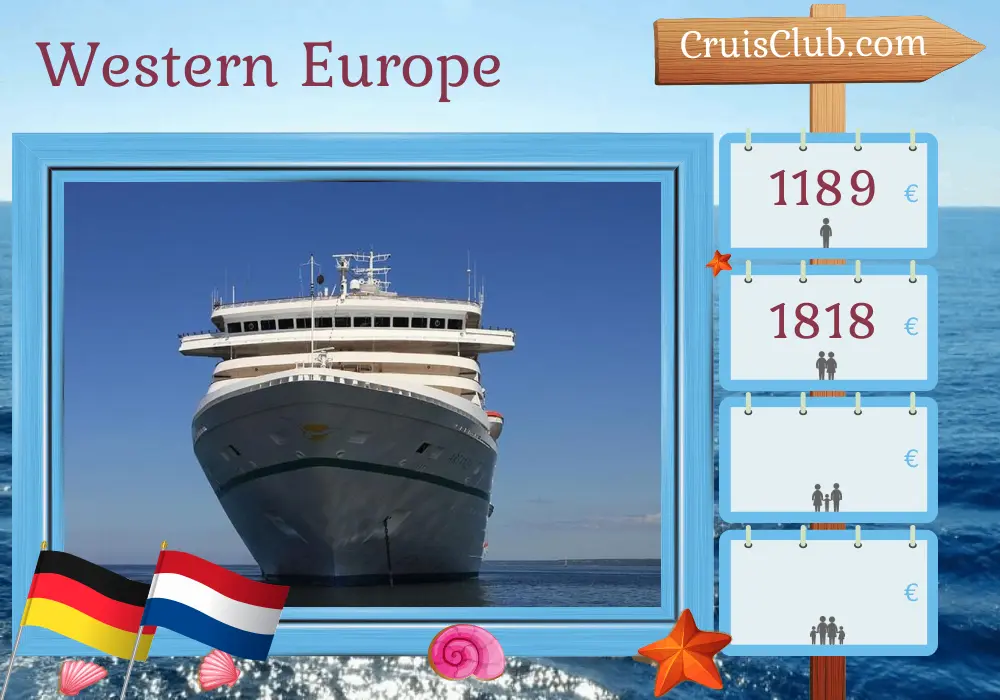 Western Europe Cruise Aboard Artania: Germany and Netherlands