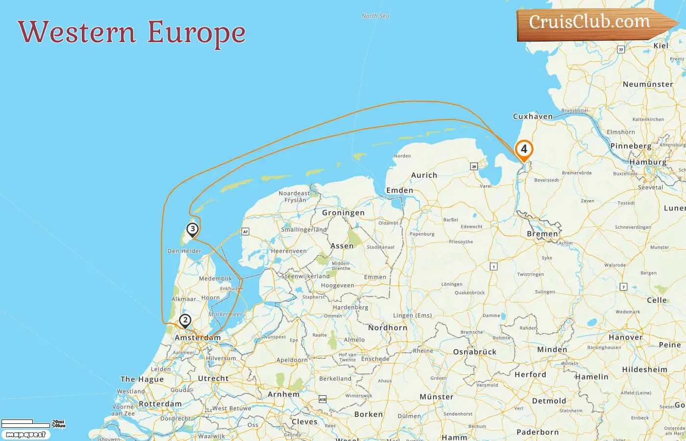 Western Europe Cruise Aboard Artania: Germany and Netherlands