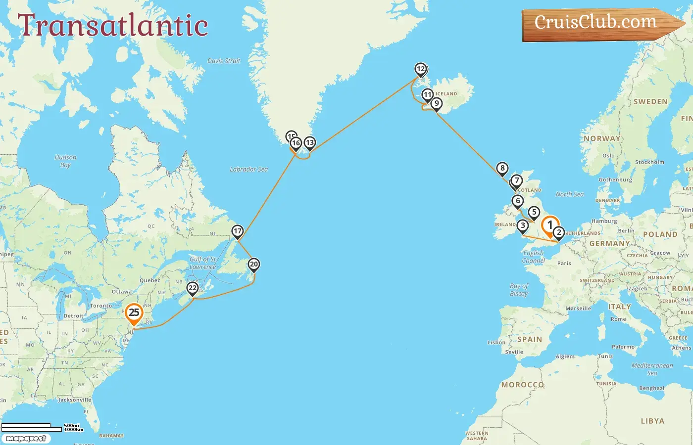 Transatlantic Cruise