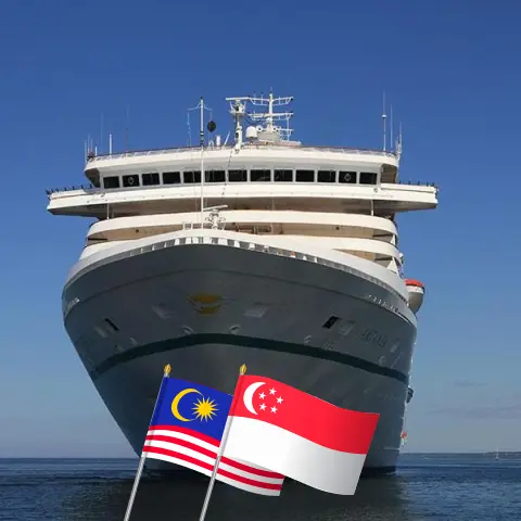 Croisière en Asie de Benoa à Dubaï à bord du navire Artania avec visites en Indonésie, en Malaisie, à Brunei Darussalam, à Singapour, en Inde, à Oman et aux Émirats arabes unis pendant 27 jours