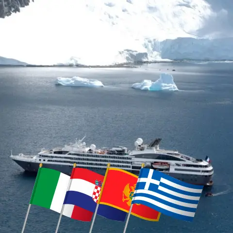 Croisière en Méditerranée de Venise à Le Pirée à bord du navire L`Austral avec des visites en Italie, en Croatie, au Monténégro et en Grèce pendant 8 jours