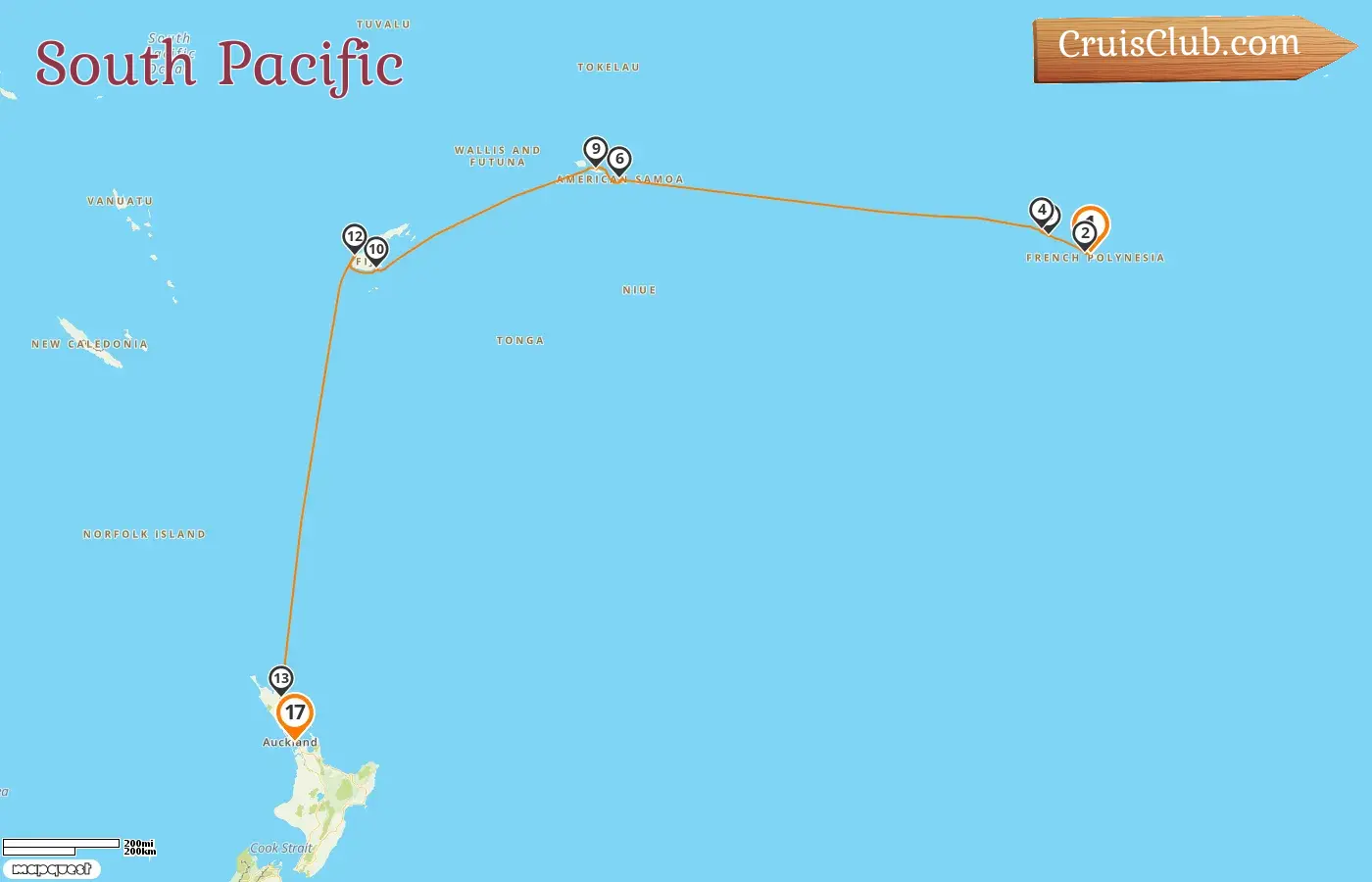 Seven Seas Voyager South Pacific Cruise