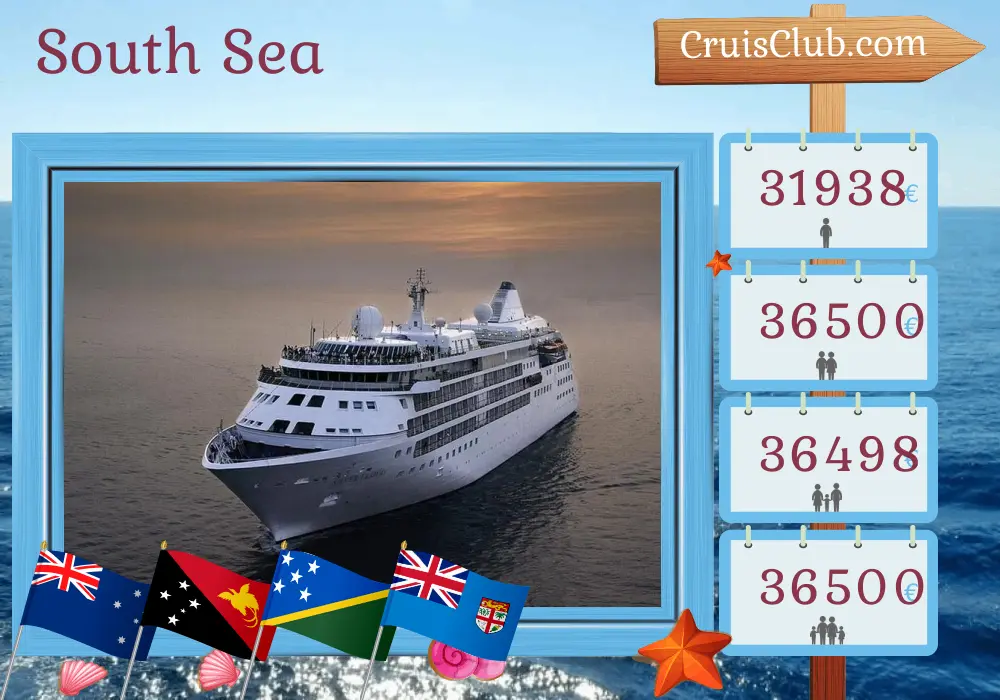South Sea Cruise from Darwin to Lautoka