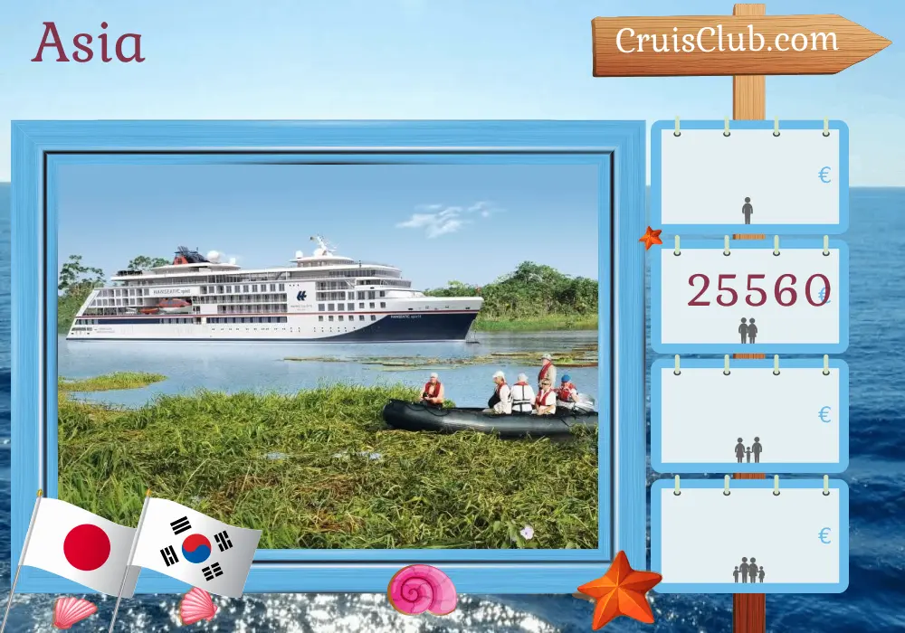 Asia Cruise aboard HANSEATIC spirit: Japan and South Korea for 17 days