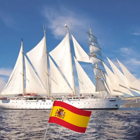 Croisière dans les îles Canaries de Málaga à Las Palmas à bord du navire Star Clipper avec visites en Espagne, à Gibraltar et au Maroc pendant 10 jours