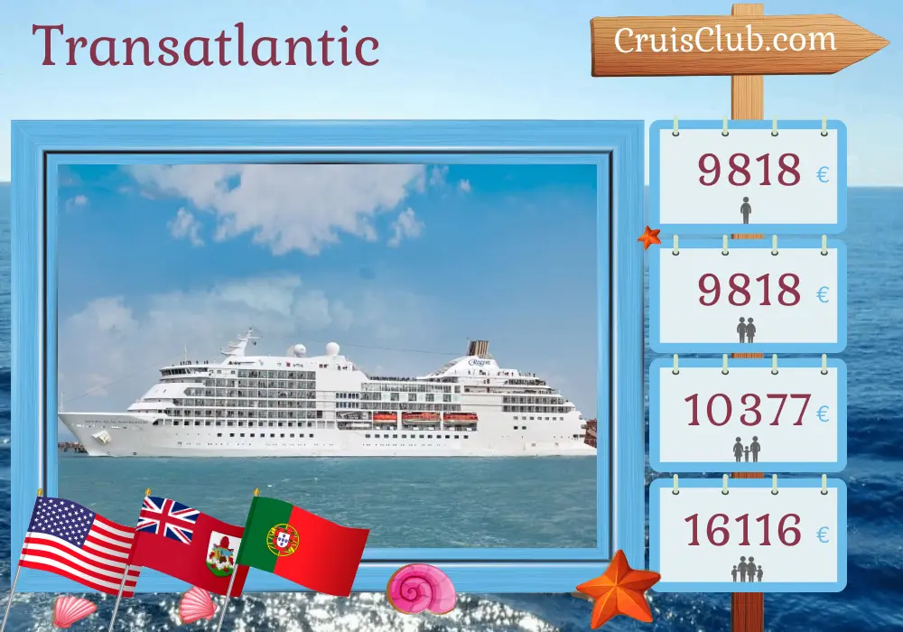 Transatlantic Cruise from Miami to Lisbon