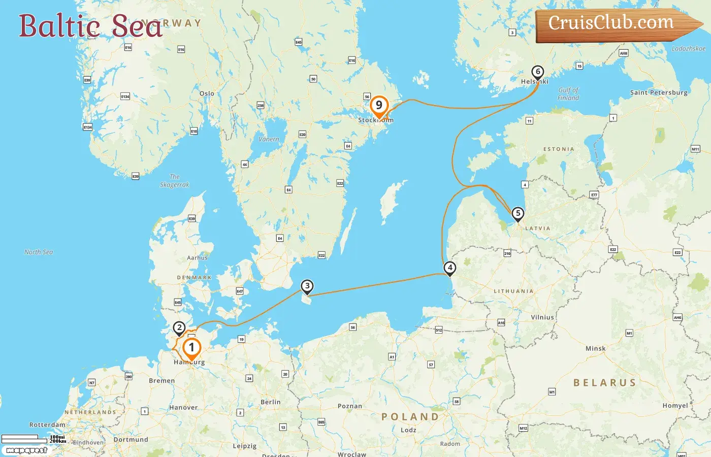 Baltic Sea Cruise: Hamburg to Stockholm aboard MS EUROPA