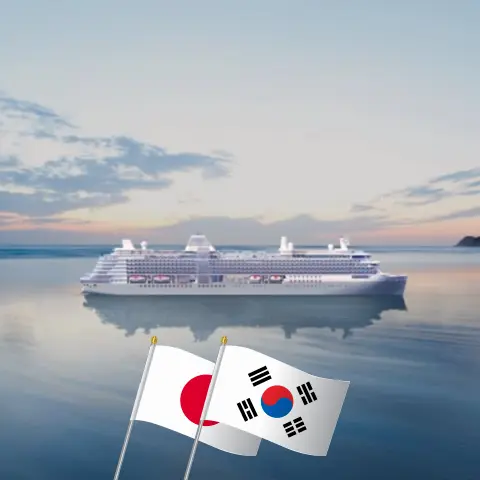 Croisière en Asie de l`Est au départ de Tokyo à bord du navire Silver Nova avec des visites au Japon et en Corée du Sud pendant 15 jours