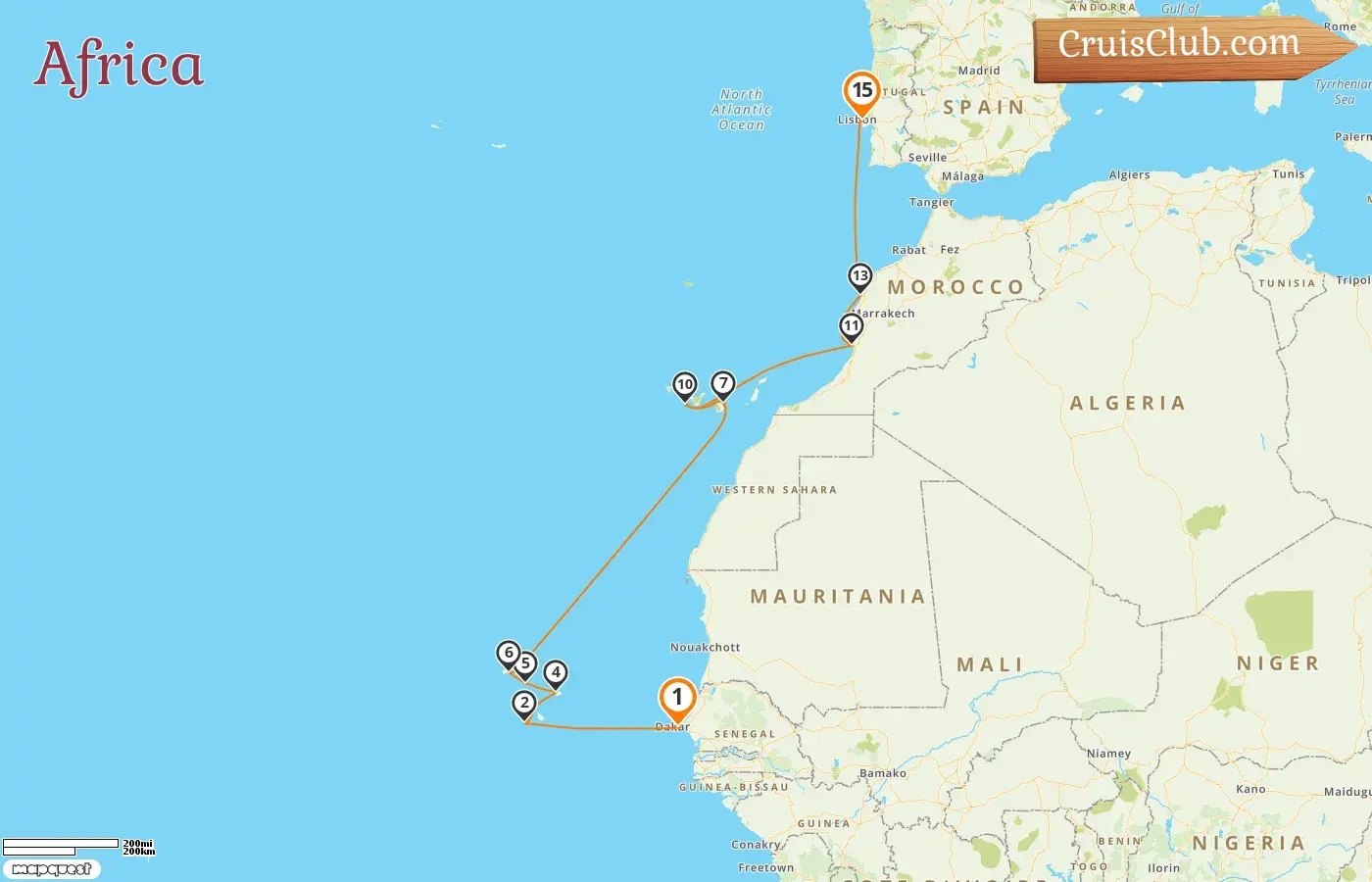 Silver Wind Africa Cruise