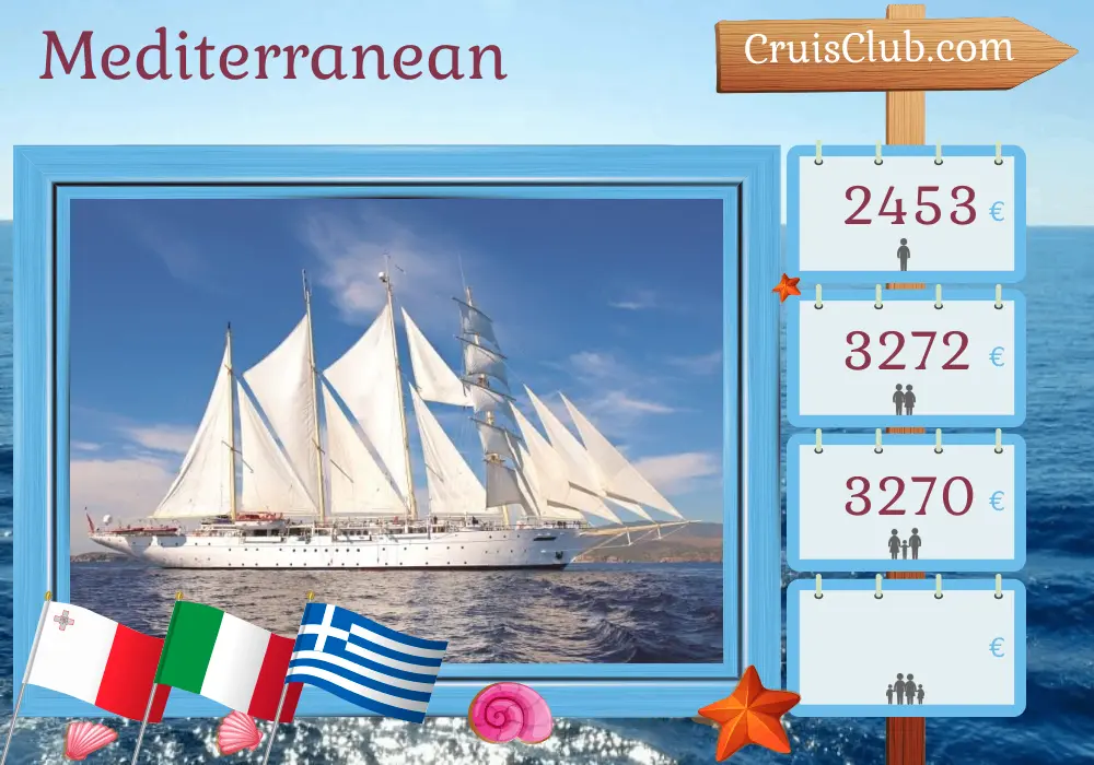 Star Clipper Mediterranean Cruise