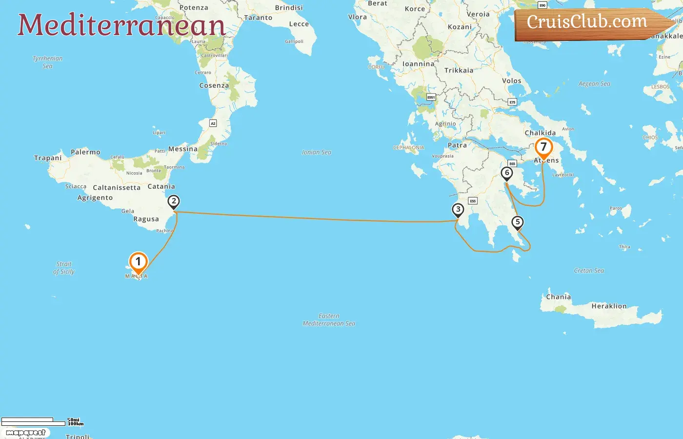 Star Clipper Mediterranean Cruise