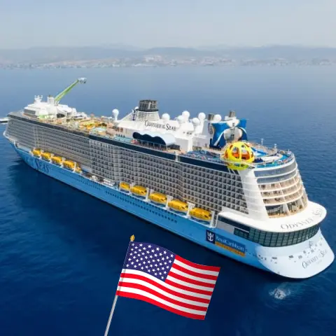 Cruzeiro no Caribe Sul partindo de Fort Lauderdale a bordo do navio Odyssey of the Seas com visitas aos Estados Unidos, Bahamas, Aruba e Curaçao por 9 dias