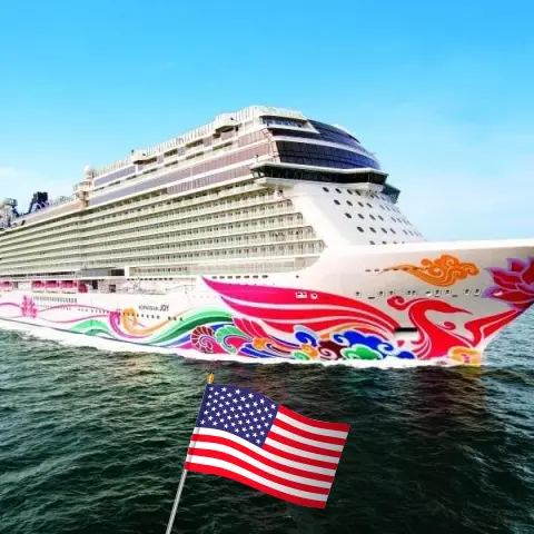 Atlantic Cruise aboard Norwegian Joy with visits to USA and Bermuda for 8 days