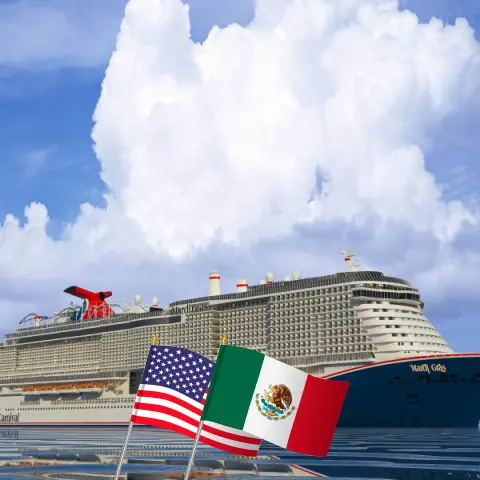 Crucero por el Caribe Occidental desde Port Canaveral / Orlando a bordo del barco Mardi Gras con visitas a Estados Unidos, México y Honduras durante 8 días