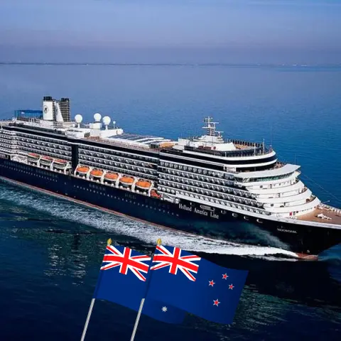 Crucero en Nueva Zelanda de Sídney a Auckland a bordo del barco Noordam con visitas a Australia y Nueva Zelanda durante 15 días