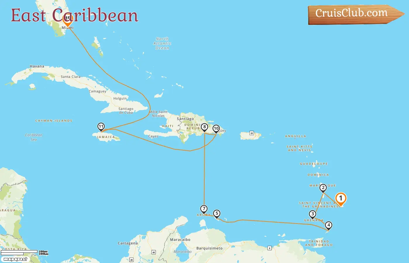 East Caribbean Cruise