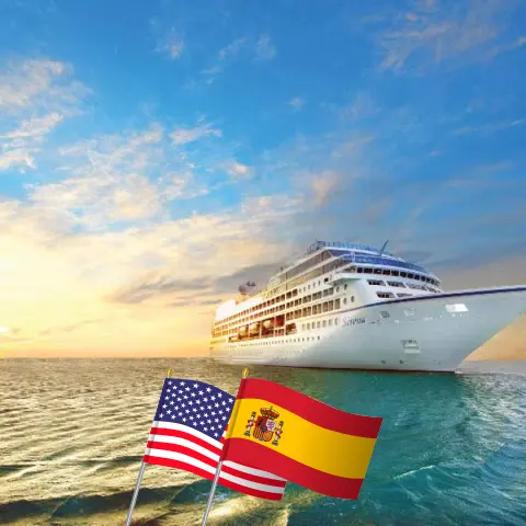 Croisière en transatlantique de Miami à Santa Cruz de Tenerife à bord du navire Sirena avec des escales aux États-Unis, en Dominique, à la Barbade et en Espagne pendant 15 jours