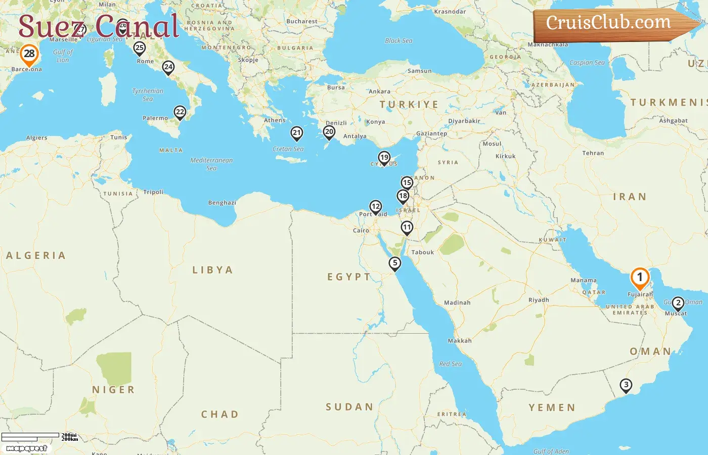 Suez Canal Cruise