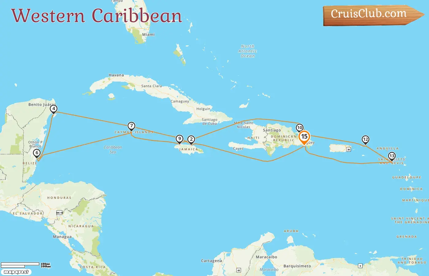 Cruise in the Western Caribbean