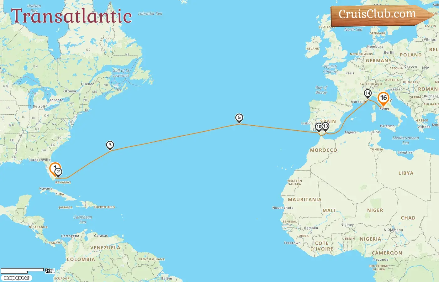 Transatlantic Cruise