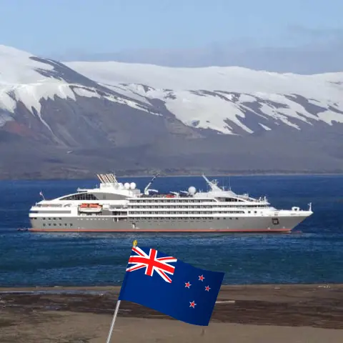 Croisière en Nouvelle-Zélande au départ de Dunedin à bord du navire Le Soléal avec des visites en Nouvelle-Zélande pendant 15 jours