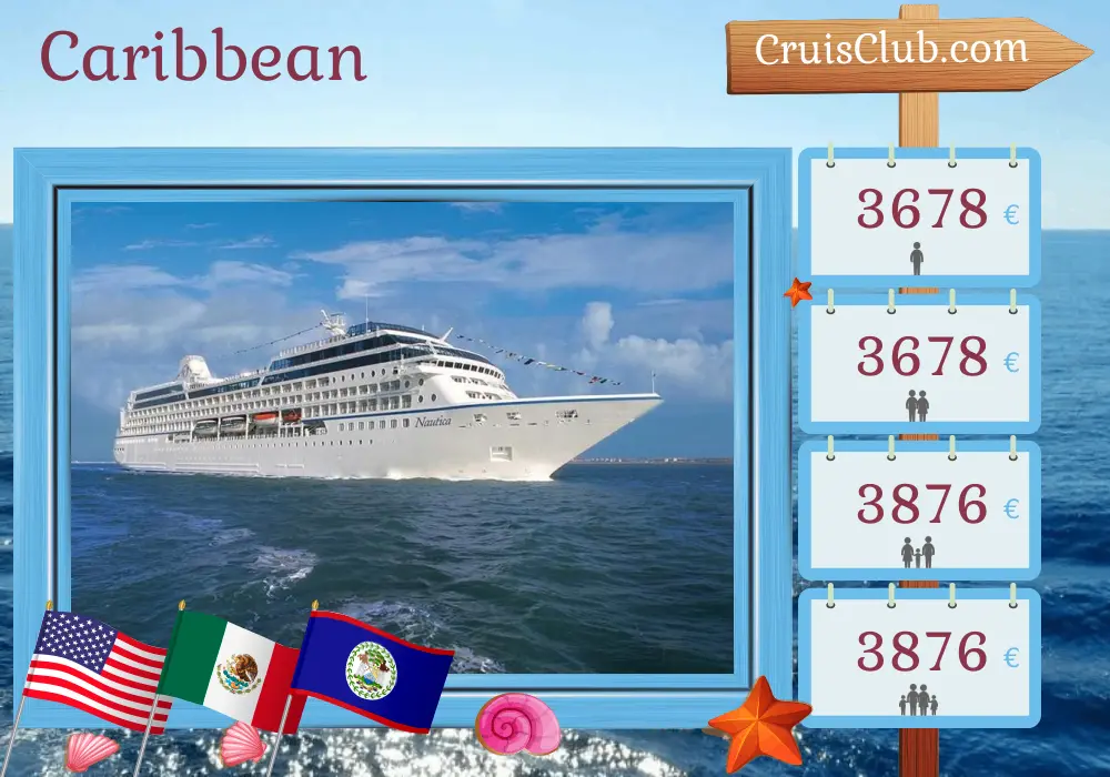 Caribbean Cruise from Miami to Cartagena aboard Nautica ship