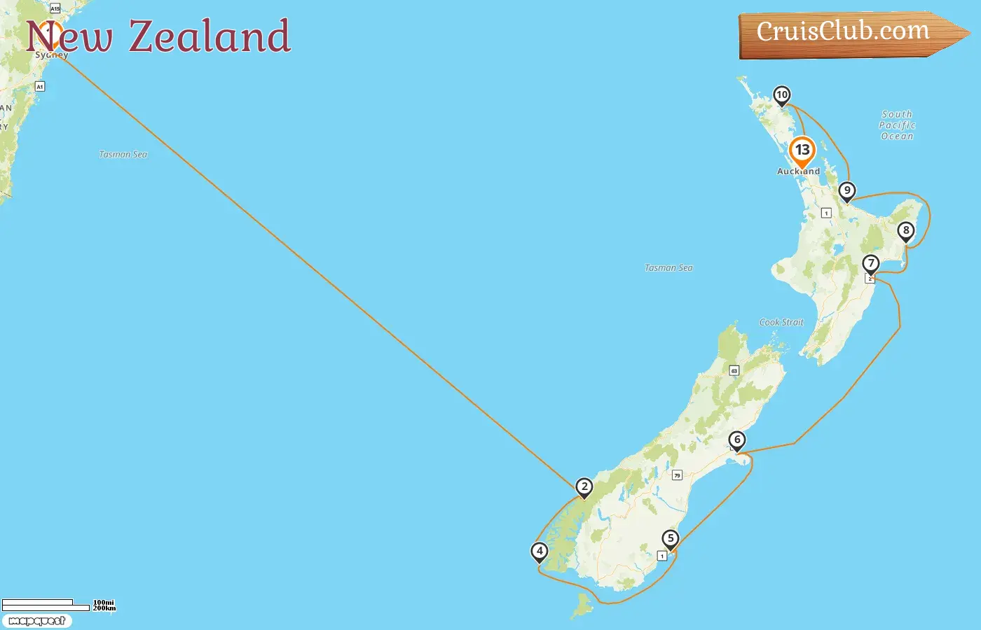 Noordam Cruise Sydney to Auckland