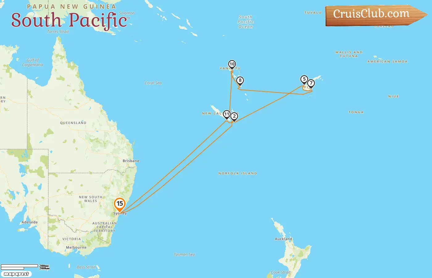 South Pacific Cruise