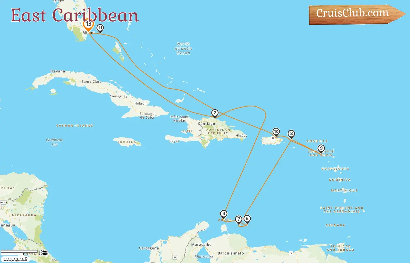 East Caribbean Cruise