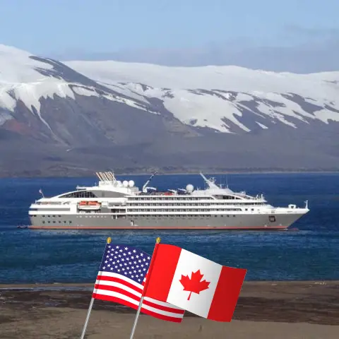 Kreuzfahrt in Alaska von Sitka nach Vancouver an Bord des Schiffes Le Soléal mit Besuchen in den USA und Kanada für 11 Tage