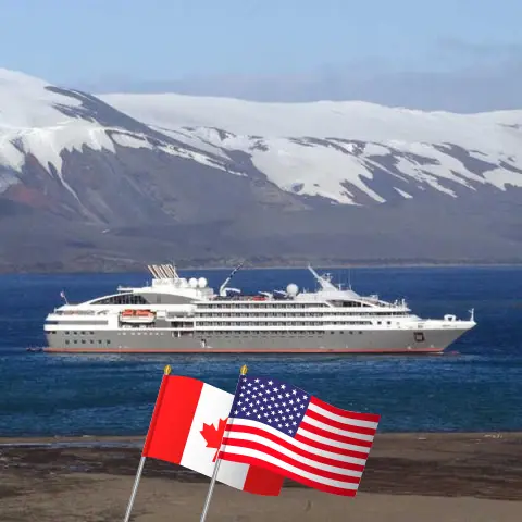 Kreuzfahrt in Alaska von Vancouver nach Sitka an Bord des Schiffes Le Soléal mit Besuchen in Kanada und den USA für 9 Tage