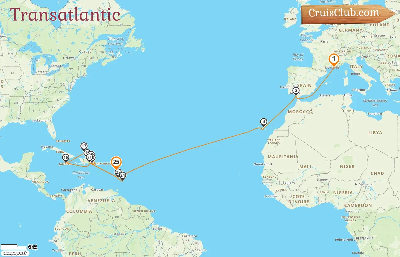 Transatlantic Cruise