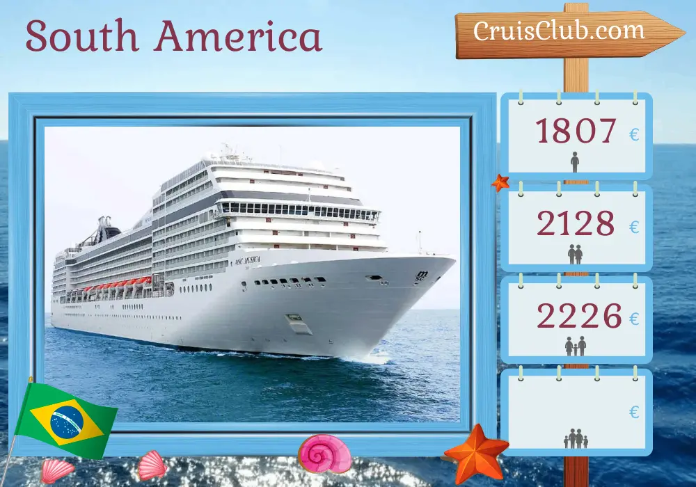 MSC Musica South America Cruise