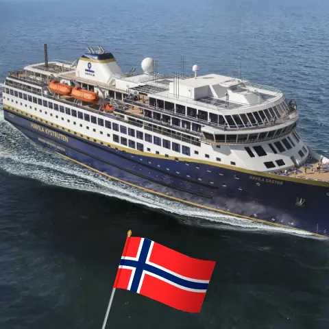 Cruzeiro no Northland de Bergen a Trondheim a bordo do navio Havila Castor com visitas à Noruega por 11 dias