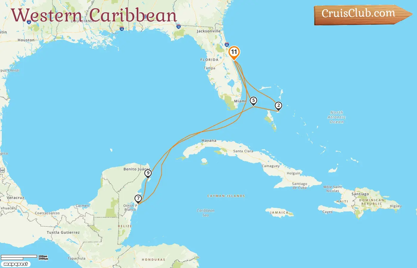 MSC Seashore Western Caribbean Cruise