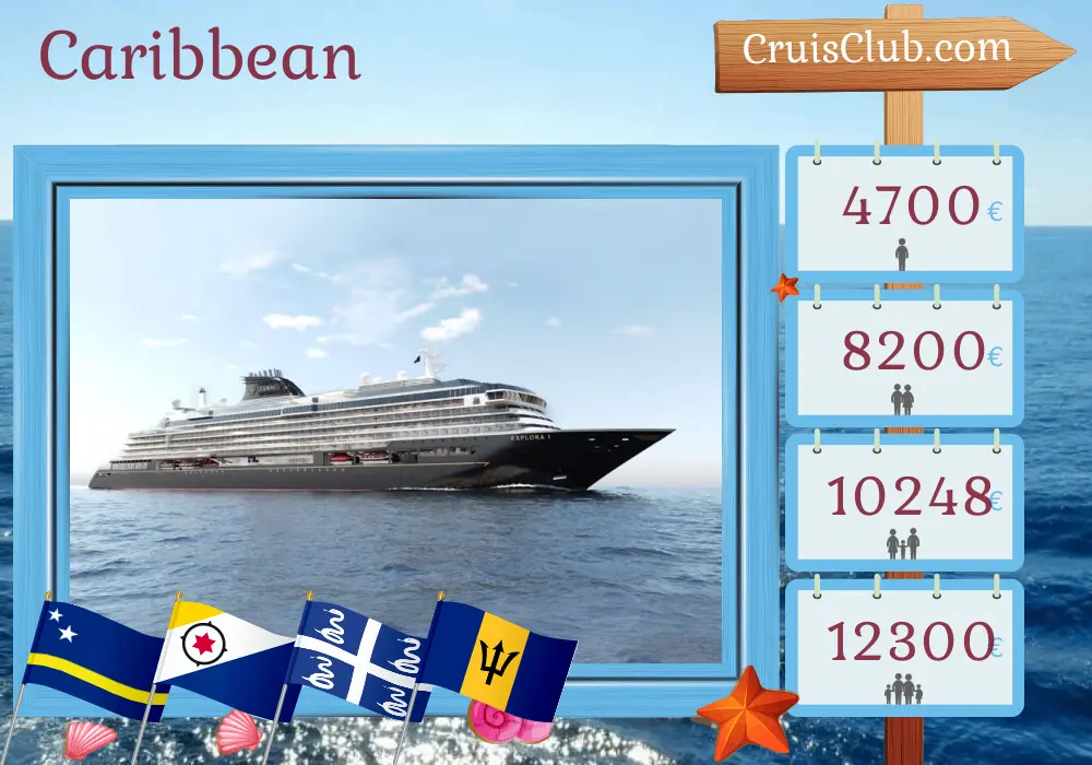 EXPLORA I Caribbean Cruise from Cartagena to Bridgetown