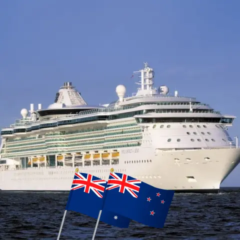 Cruzeiro na Nova Zelândia saindo de Sydney a bordo do navio Brilliance of the Seas com visitas à Austrália e Nova Zelândia por 13 dias