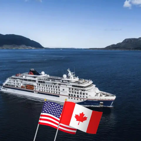 Crucero en los Grandes Lagos desde Milwaukee a Toronto a bordo del barco HANSEATIC inspiration con visitas a Estados Unidos y Canadá durante 14 días