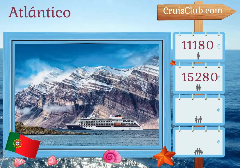 Crucero en el Atlántico desde Funchal hasta Leixões a bordo del barco HANSEATIC nature con visitas a Portugal durante 15 días