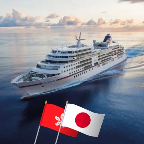 Cruzeiro na Ásia de Ho Chi Minh City para Xangai a bordo do navio MS EUROPA com visitas ao Vietnã, Filipinas, Hong Kong, Taiwan, Japão e China por 16 dias