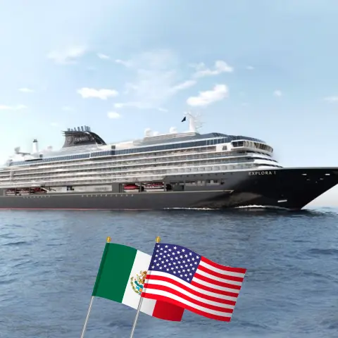 Crucero por el Canal de Panamá desde Bridgetown hasta Los Ángeles a bordo del barco EXPLORA I con visitas a Barbados, Dominica, Curazao, Aruba, Colombia, Costa Rica, Panamá, Nicaragua, Guatemala, México y Estados Unidos durante 26 días