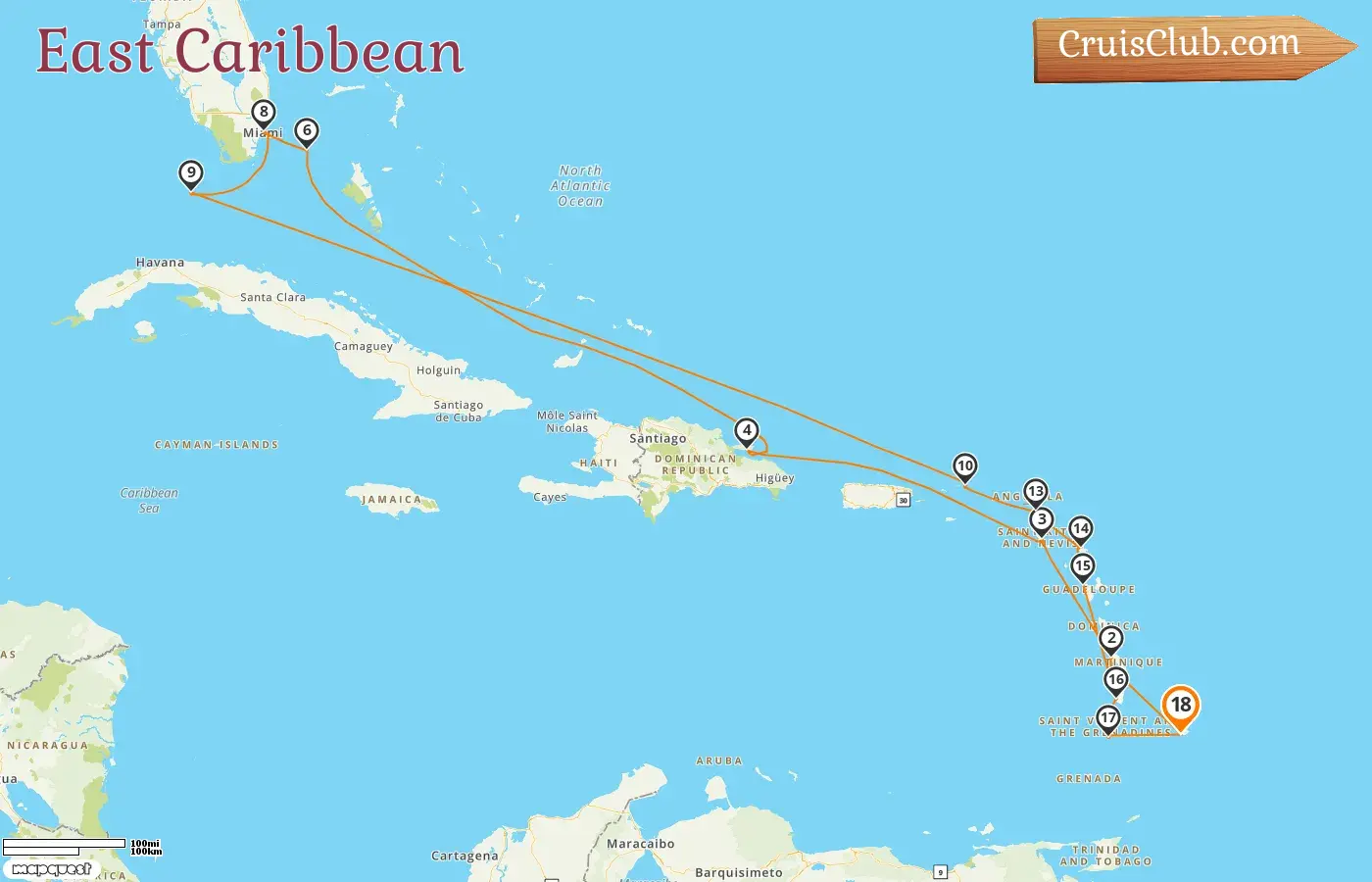 East Caribbean Cruise aboard EXPLORA I