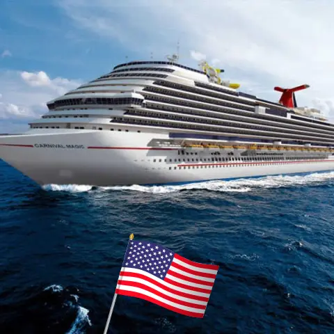 Crucero por el Caribe Oriental desde Miami a bordo del barco Carnival Magic con visitas a Estados Unidos, República Dominicana y Puerto Rico durante 9 días