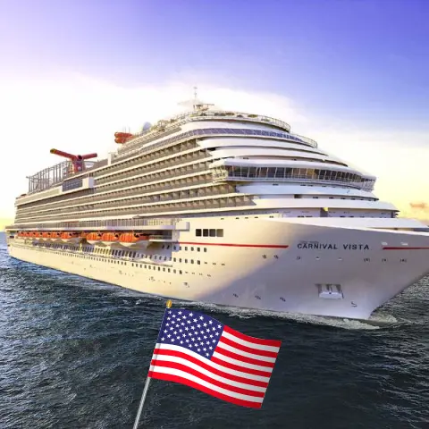 Crucero por el Caribe desde Port Canaveral / Orlando a bordo del barco Carnival Vista con visitas a Estados Unidos, Aruba y Curaçao durante 9 días