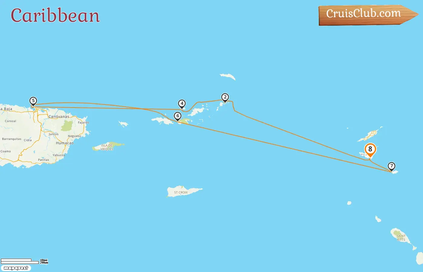 Caribbean Cruise aboard Sea Cloud Spirit: British Virgin Islands, Puerto Rico, and Saint Barthélemy